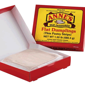 SOLD IN RETAIL STORES ONLY Anne s Flat Dumplings 24 oz Order